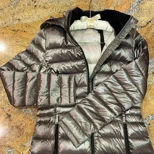 Andrew Marc Packable Lightweight Premium Down Coat